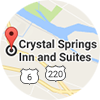 Crystal Springs Inn & Suites Map
